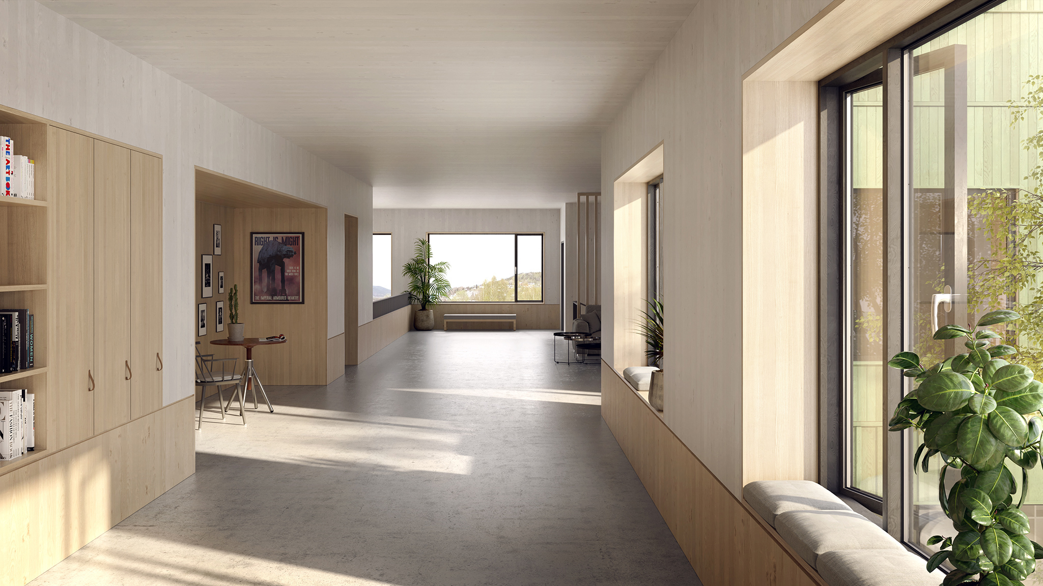 Interior Hallway